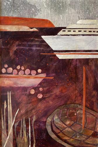 ‘Ballast’ Acrylic printed collage